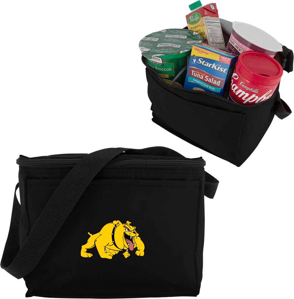 Bowie State Six Pack Cooler Primary Mark - ONLINE ONLY