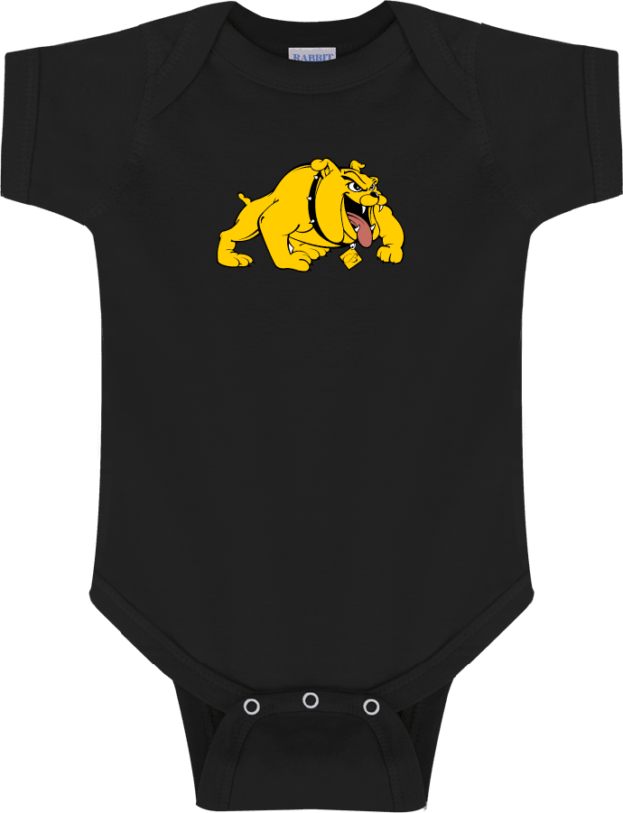 Bowie State Infant Bodysuit Primary Mark - ONLINE ONLY