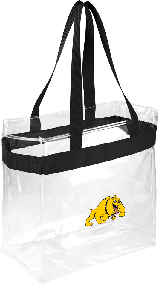 Bowie State Game Day Clear Stadium Tote Primary Mark - ONLINE ONLY