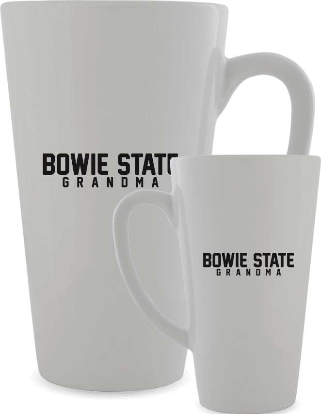 Bowie State Full Color Latte Mug 17oz Grandma - ONLINE ONLY