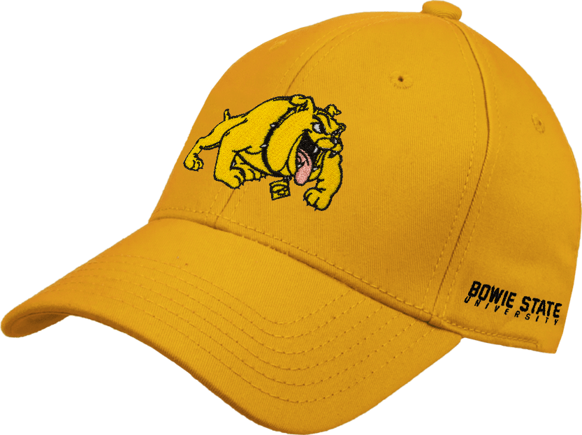 Bowie State Structured Adjustable Pro Style Hat Primary Mark - ONLINE ONLY