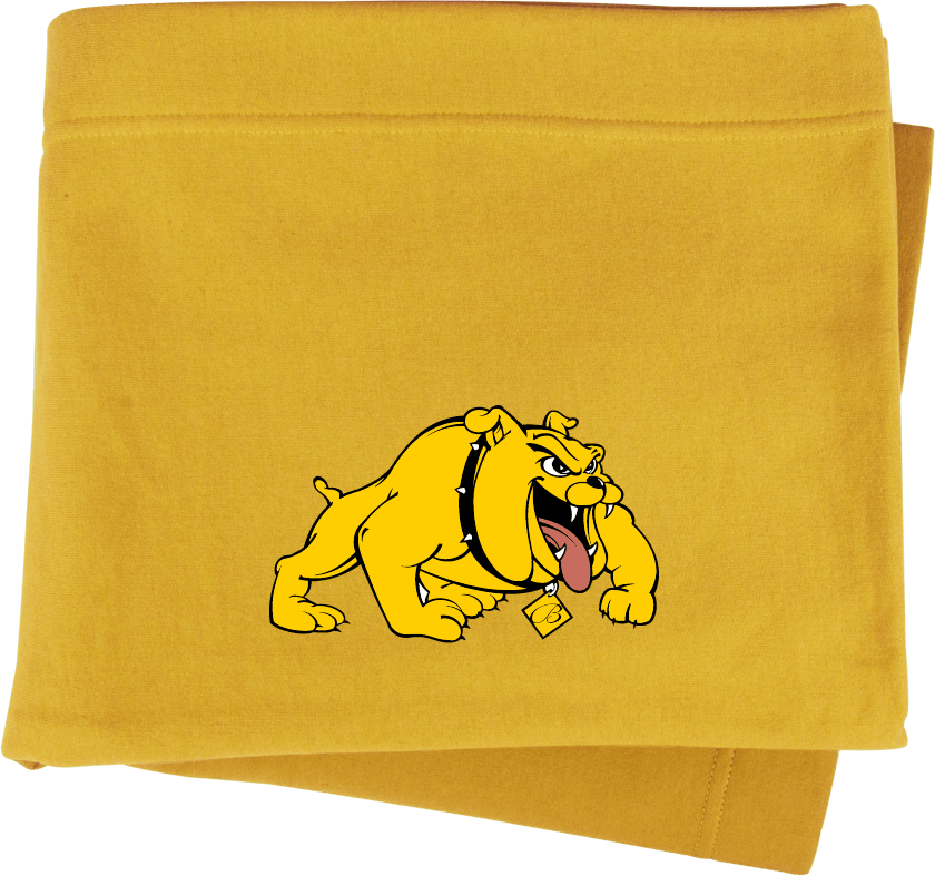 Bowie State Sweatshirt Blanket Primary Mark - ONLINE ONLY