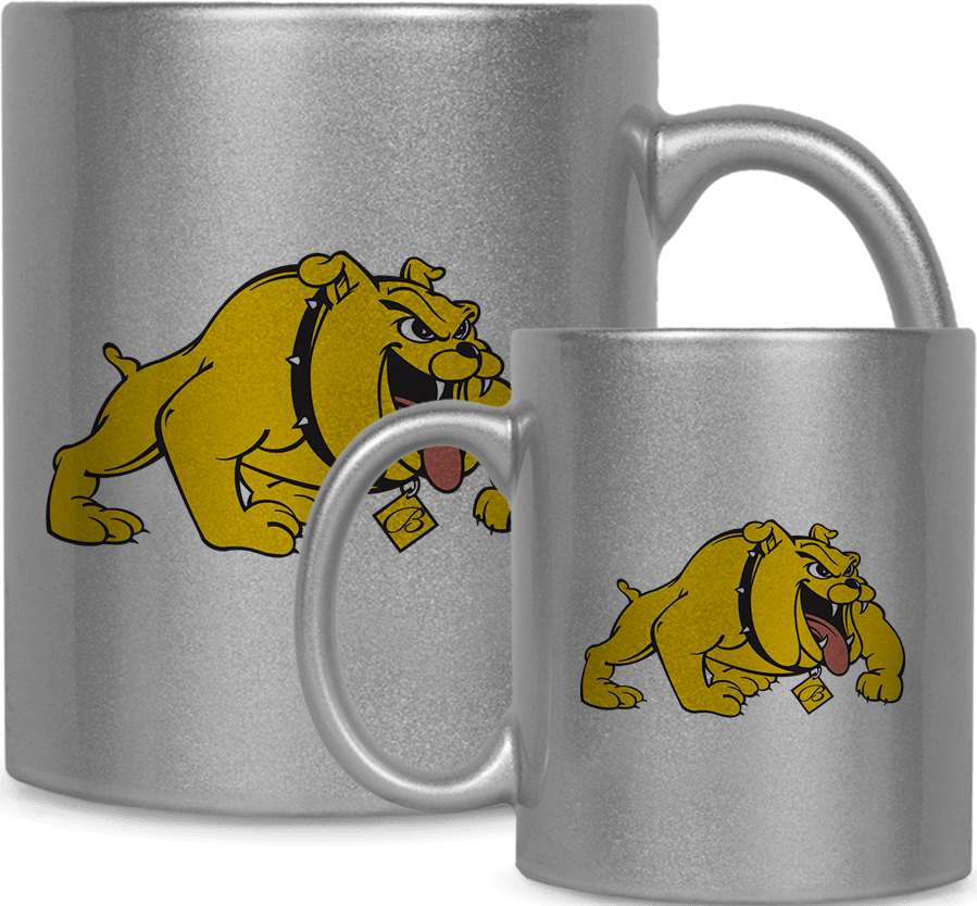 Bowie State Full Color Metallic Mug 11oz                           Primary Mark - ONLINE ONLY
