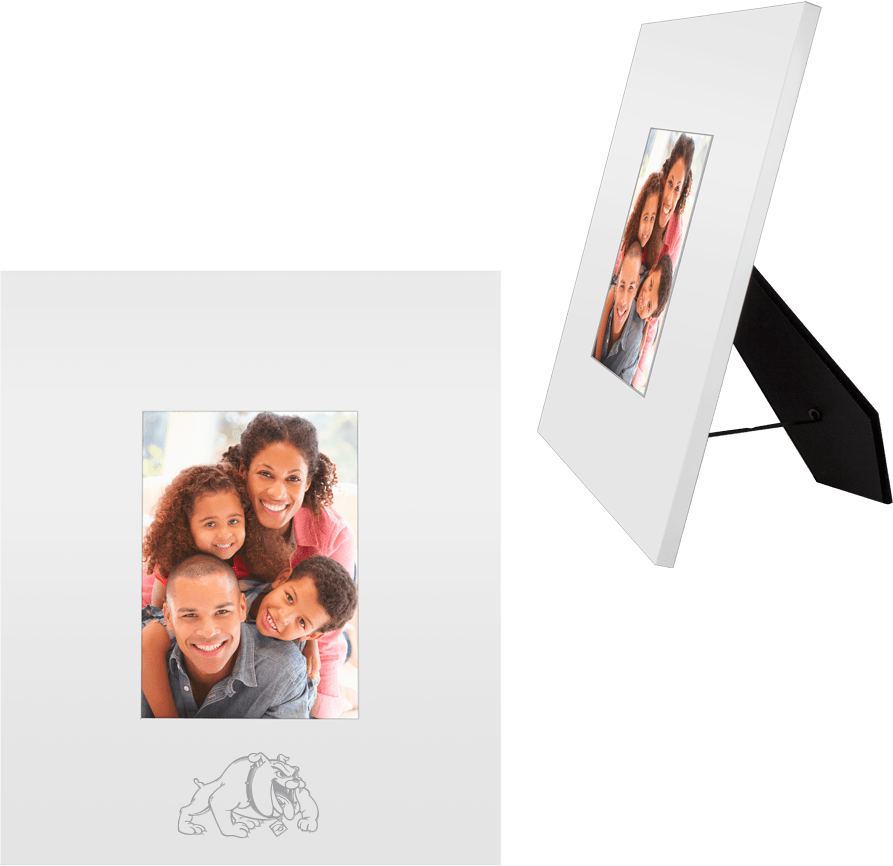 Bowie State Metal 5 x 7 Photo Frame Primary Mark - ONLINE ONLY