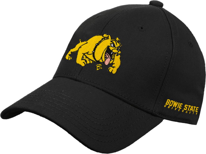 Bowie State Structured Adjustable Pro Style Hat Primary Mark - ONLINE ONLY