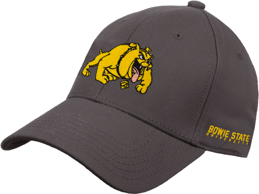 Bowie State Structured Adjustable Pro Style Hat Primary Mark - ONLINE ONLY