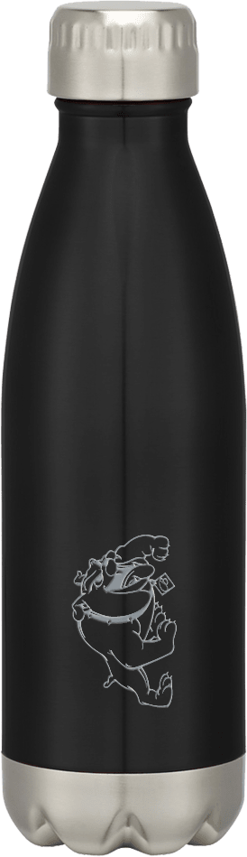 Bowie State Swig Stainless Bottle 16oz Primary Mark - ONLINE ONLY