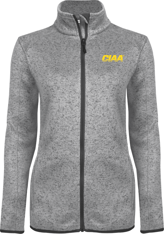 Bowie State Womens Heather Fleece Jacket Bowie State CIAA - ONLINE ONLY