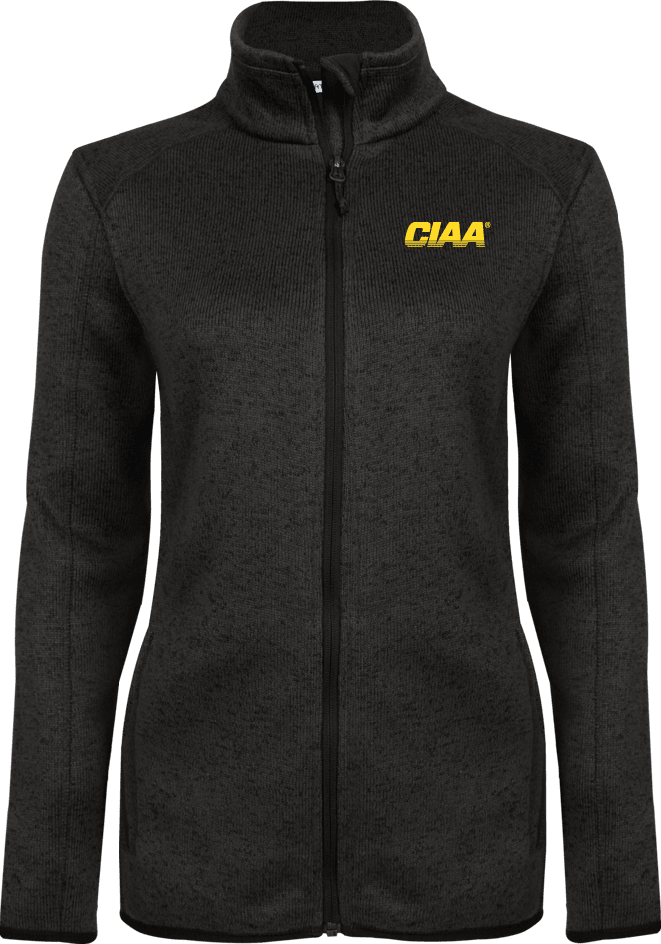 Bowie State Womens Heather Fleece Jacket Bowie State CIAA - ONLINE ONLY
