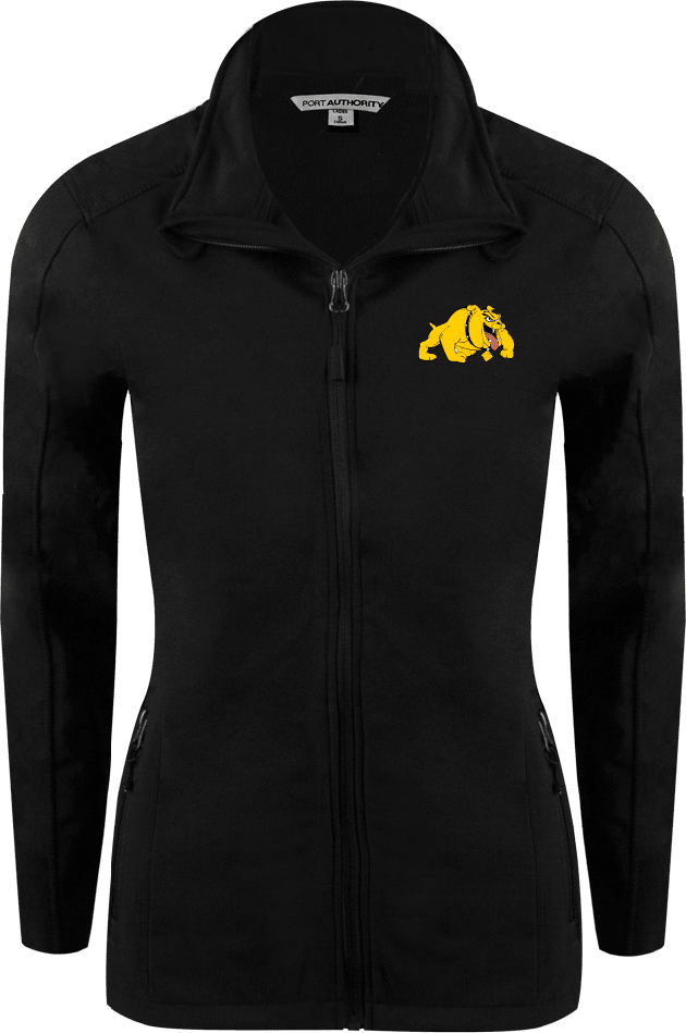 Bowie State Womens Softshell Jacket Primary Mark - ONLINE ONLY