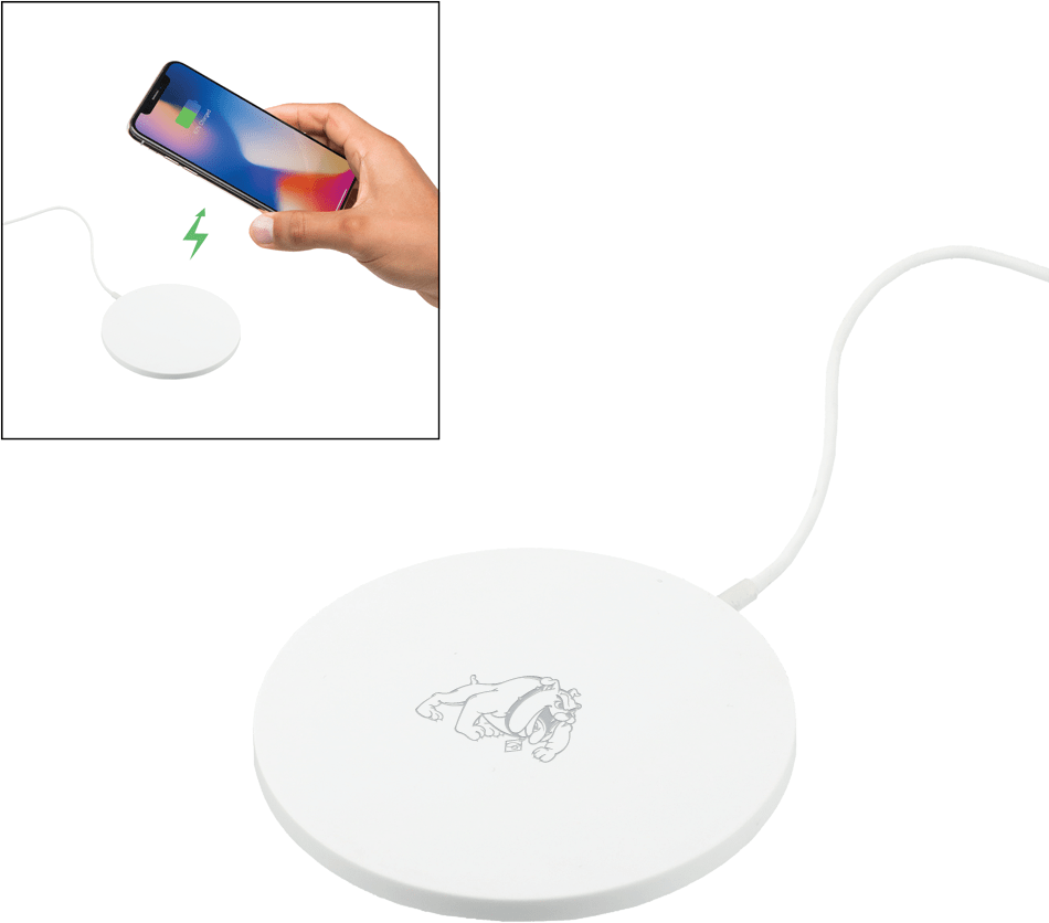 Bowie State Ultra Thin Wireless Charging Pad Primary Mark - ONLINE ONLY