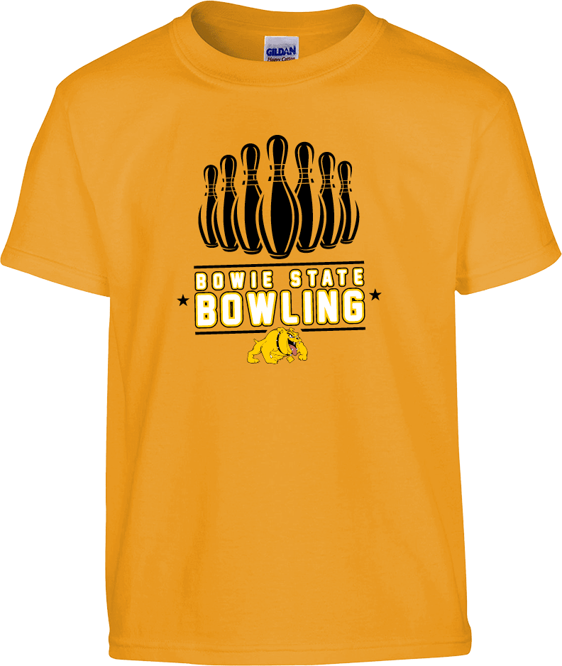 Bowie State Youth T Shirt Bowling - ONLINE ONLY