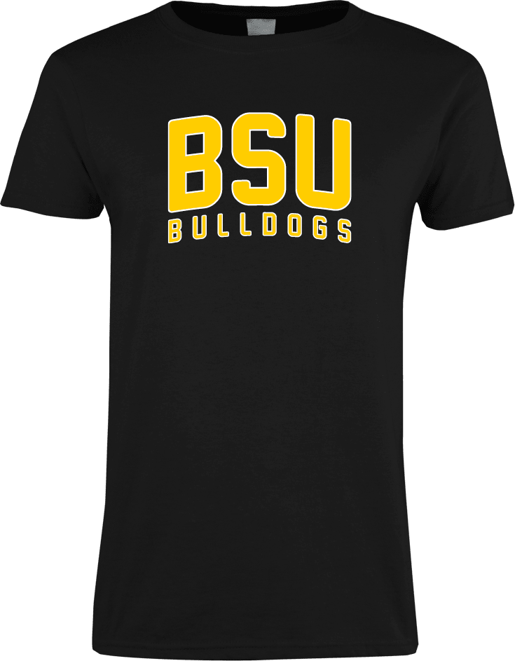 Bowie State Womens Short Sleeve Tee BSU Bulldogs - ONLINE ONLY