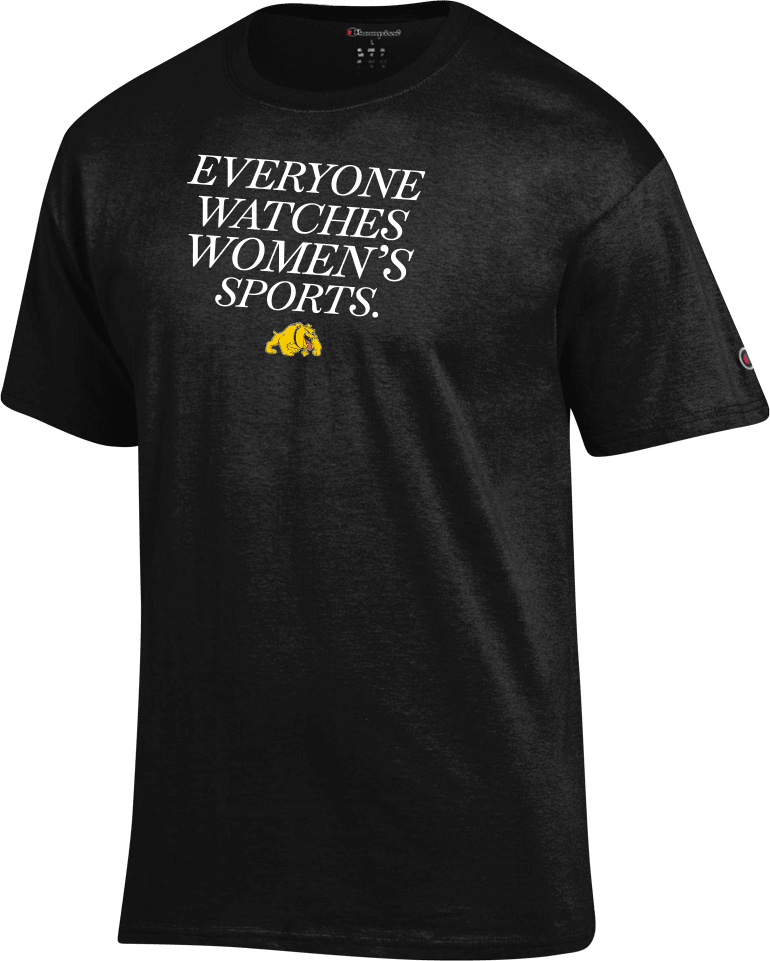 Bowie State University Everyone Watches Women's Sports Short Sleeve T-Shirt