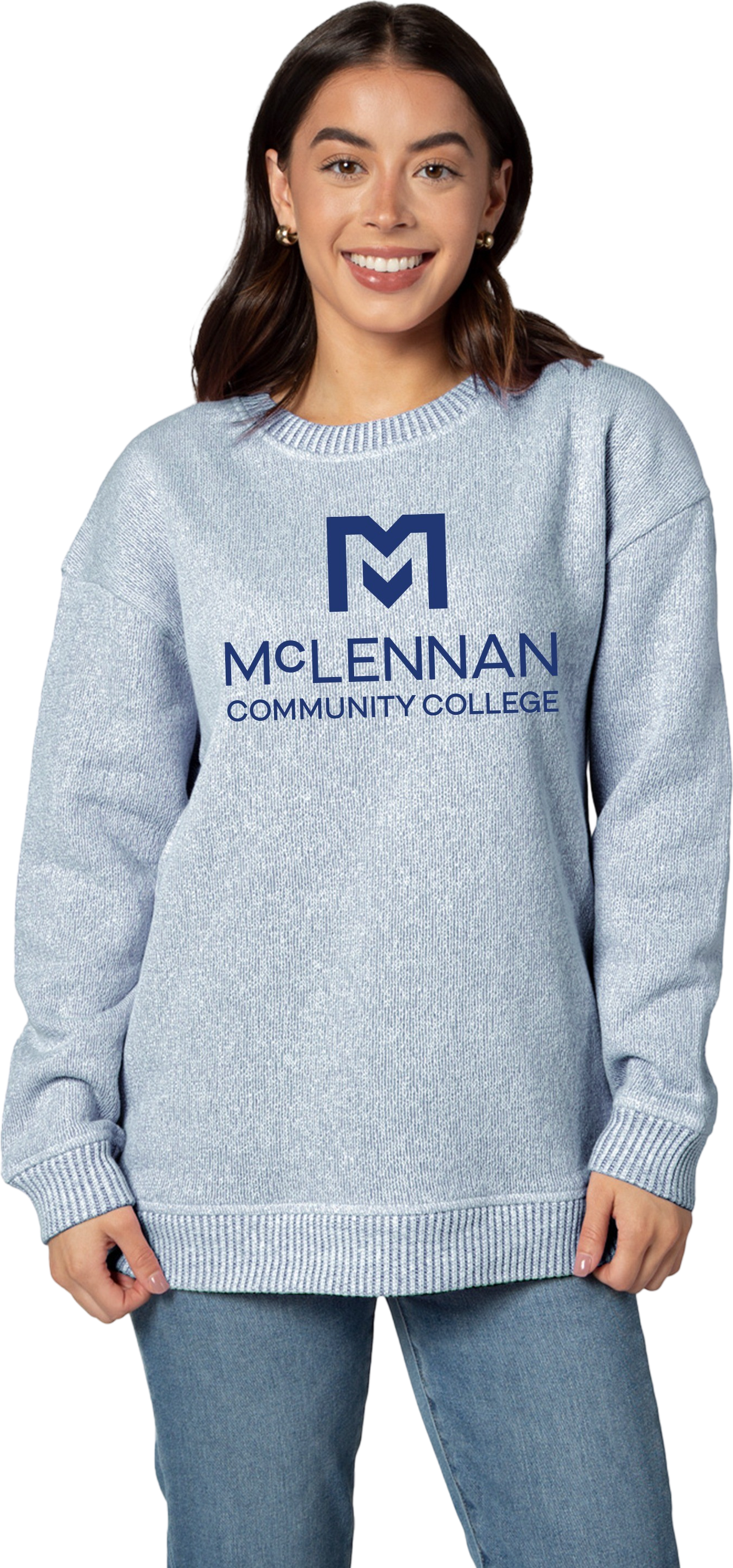 McLennan Community College Warmup Crewneck Sweatshirt
