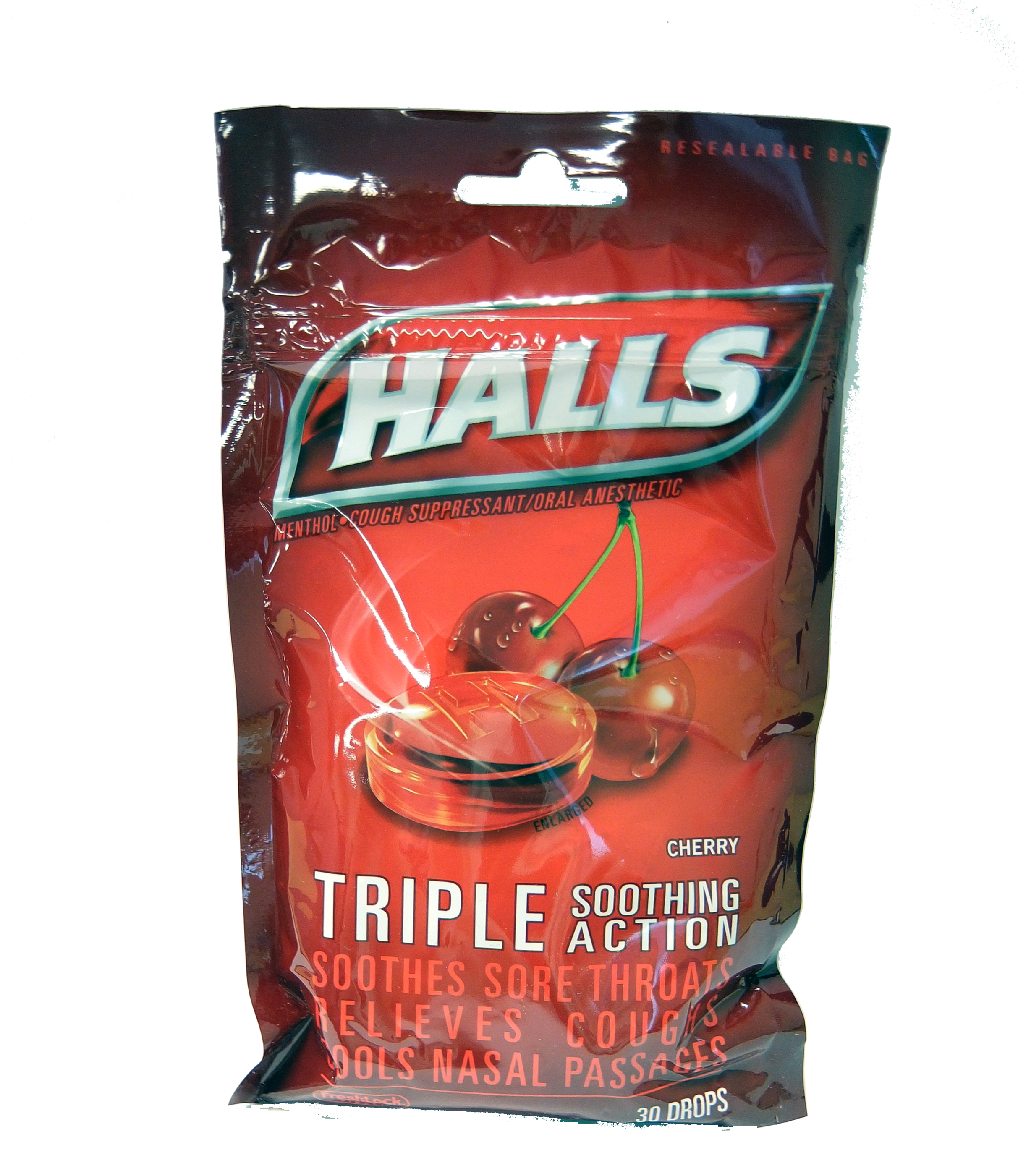 Hall's Cough Drops  Cherry 30ct