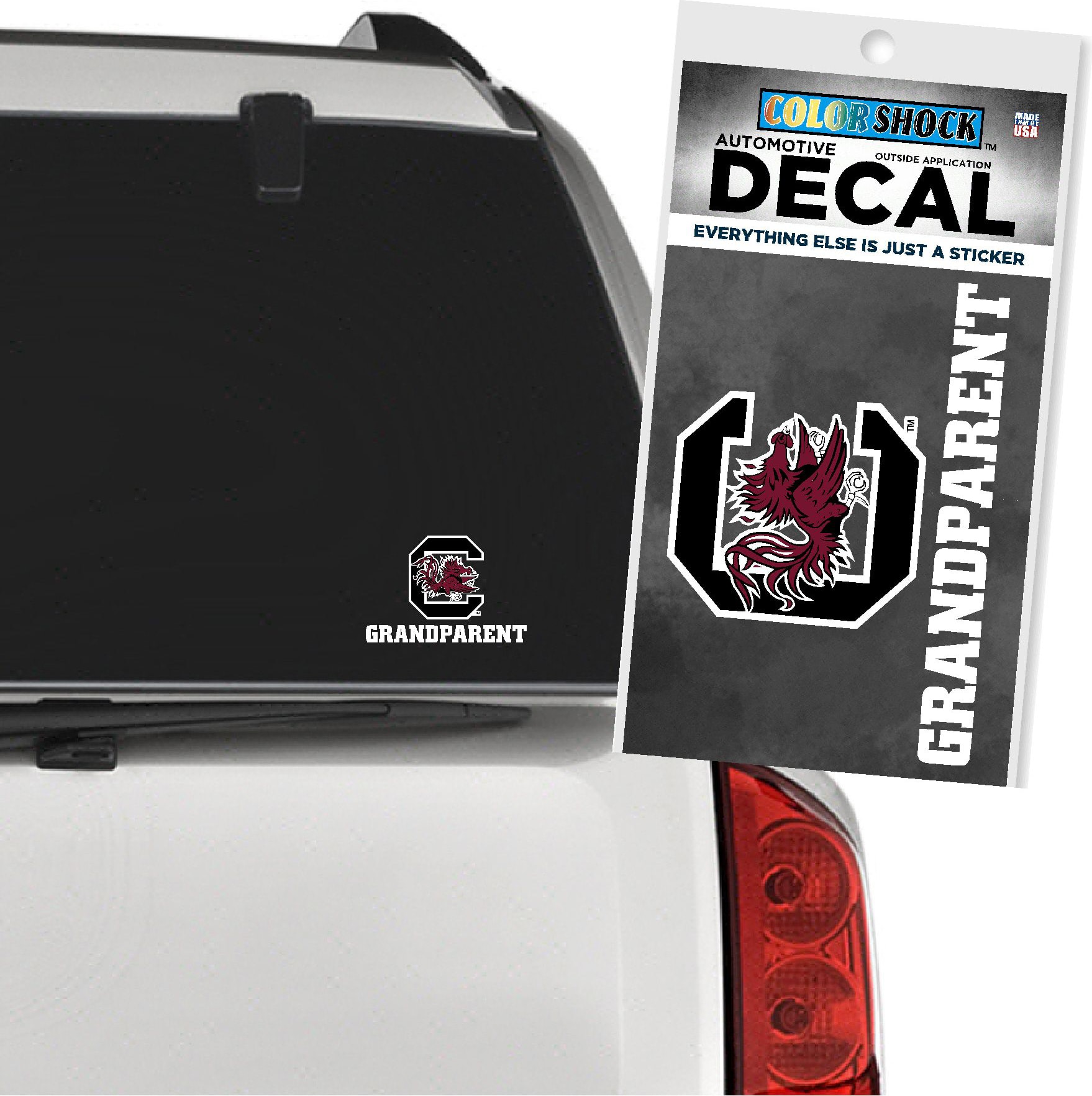 University of South Carolina Gamecocks Grandparent Decal