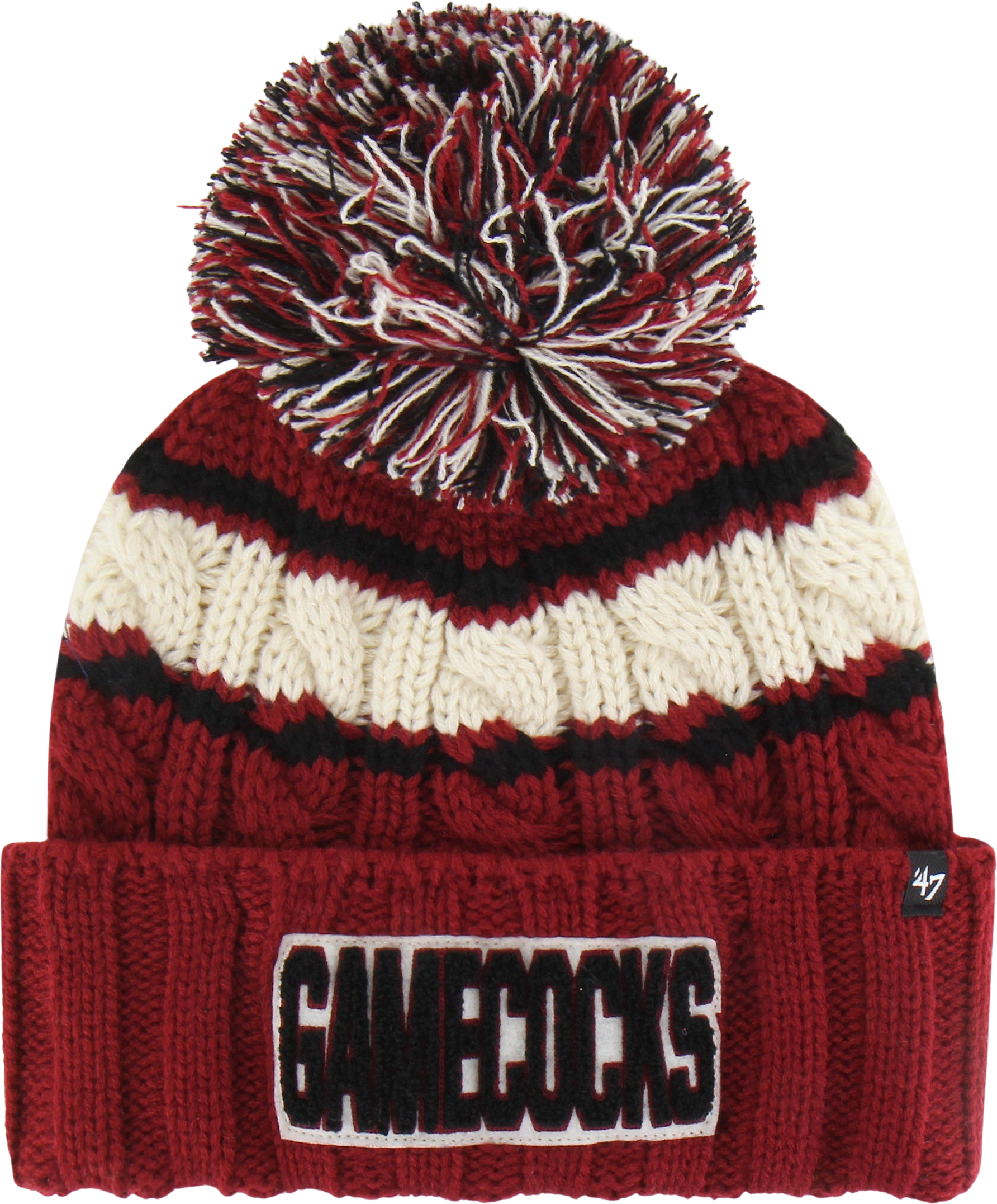 University of South Carolina Women's Cuffed Pom Beanie