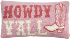 Howdy Yall Hook Pillow