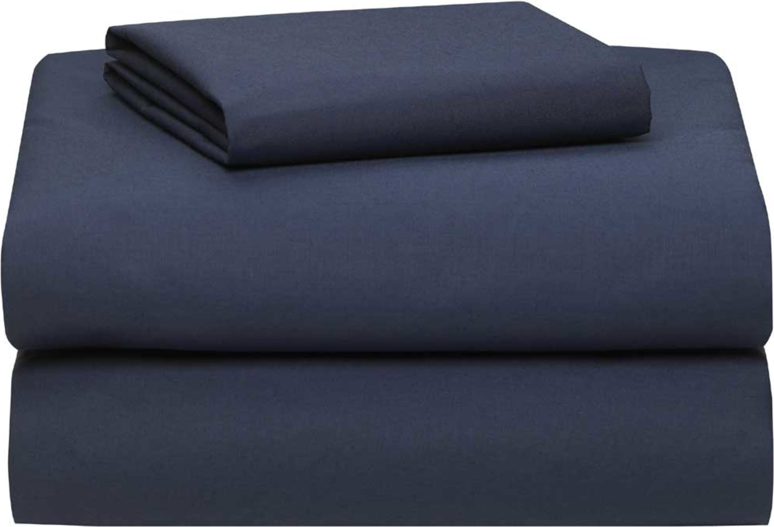 NAVY MICROFIBER TXL SHEET SET
