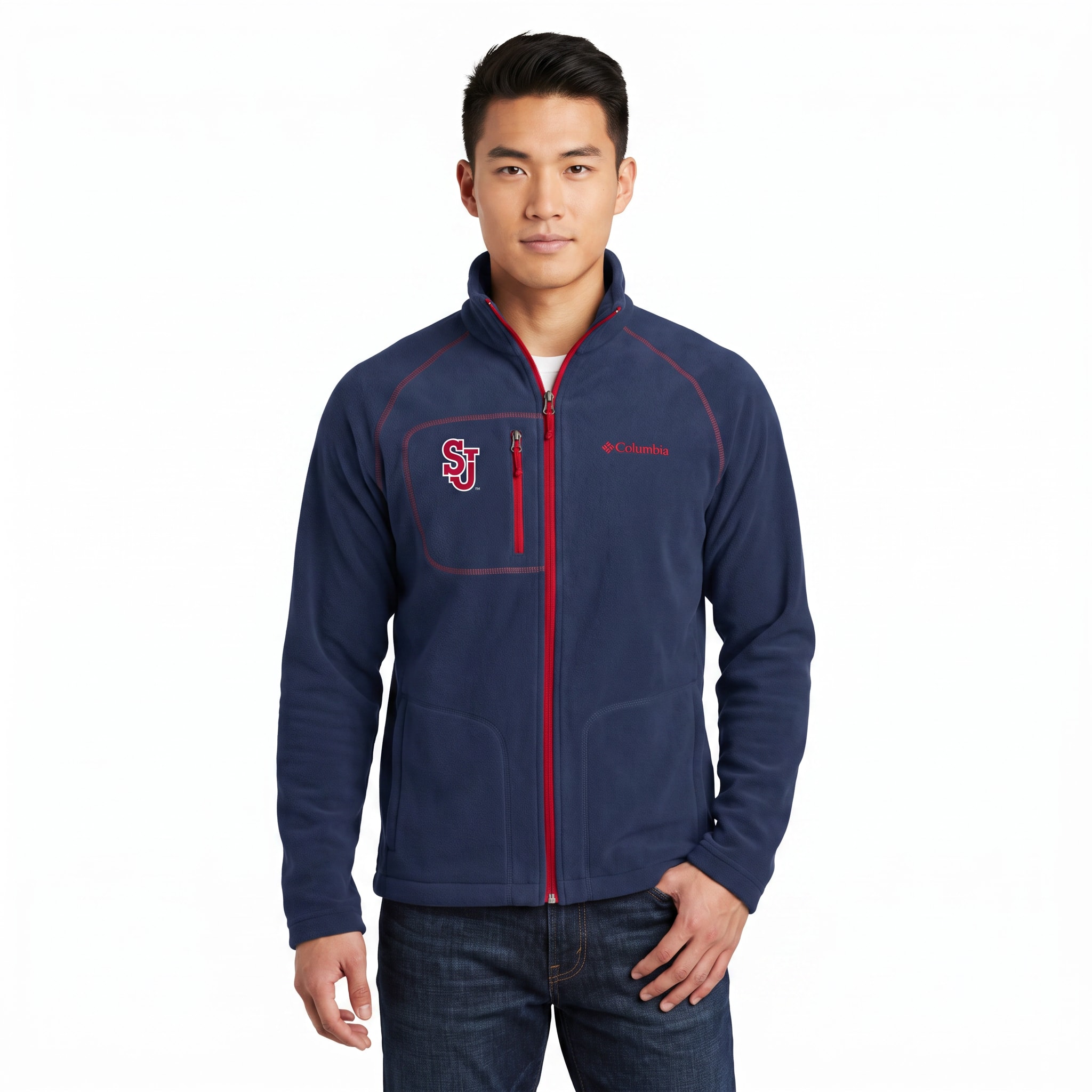 St. John's University Full Zip Fleece Jacket