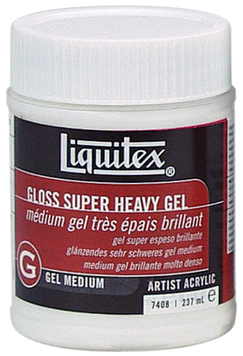 8 OUNCE HEAVY GLOSS GEL MEDIUM