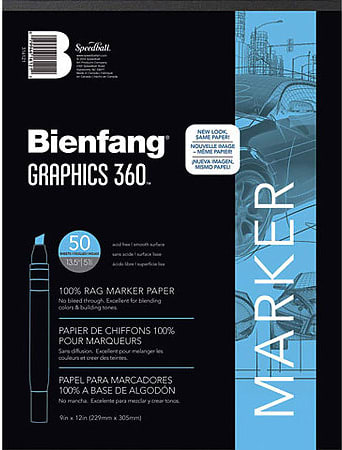 GRAPHIC PAD 9x12 #360 50SH