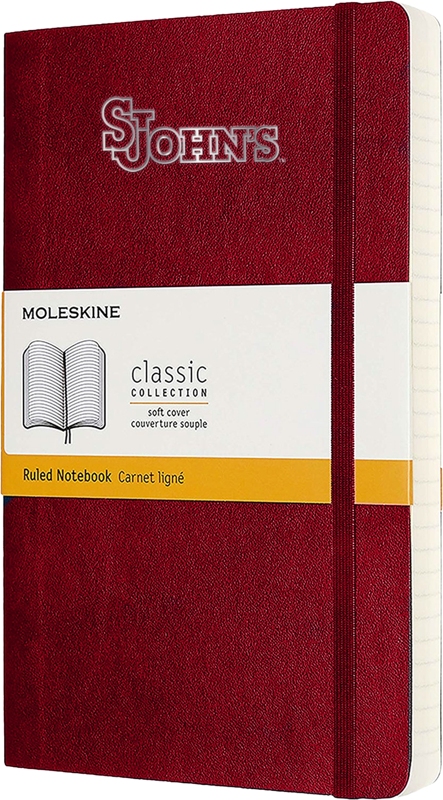 St. John's University Large Rule Moleskin