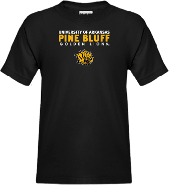 Arkansas Pine Bluff Youth T Shirt University of Arkansas Pine Bluff Golden Lions - ONLINE ONLY