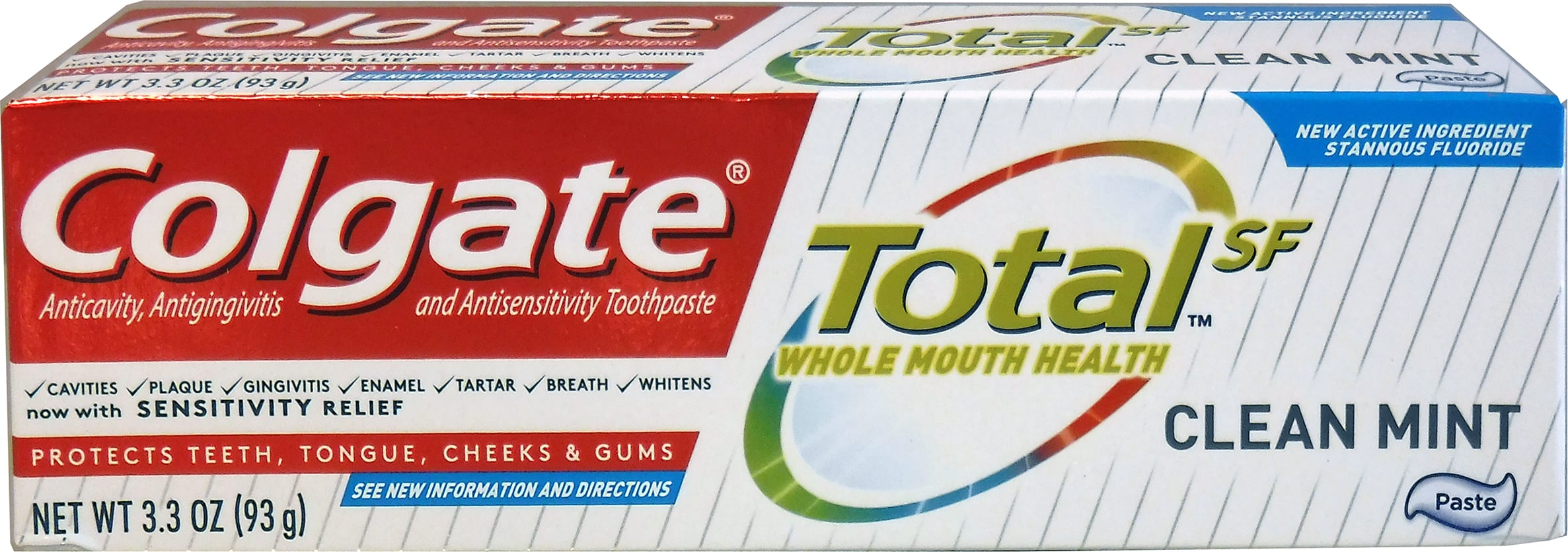 COLGATE TTL CLEAN MNT TP 3.3OZ