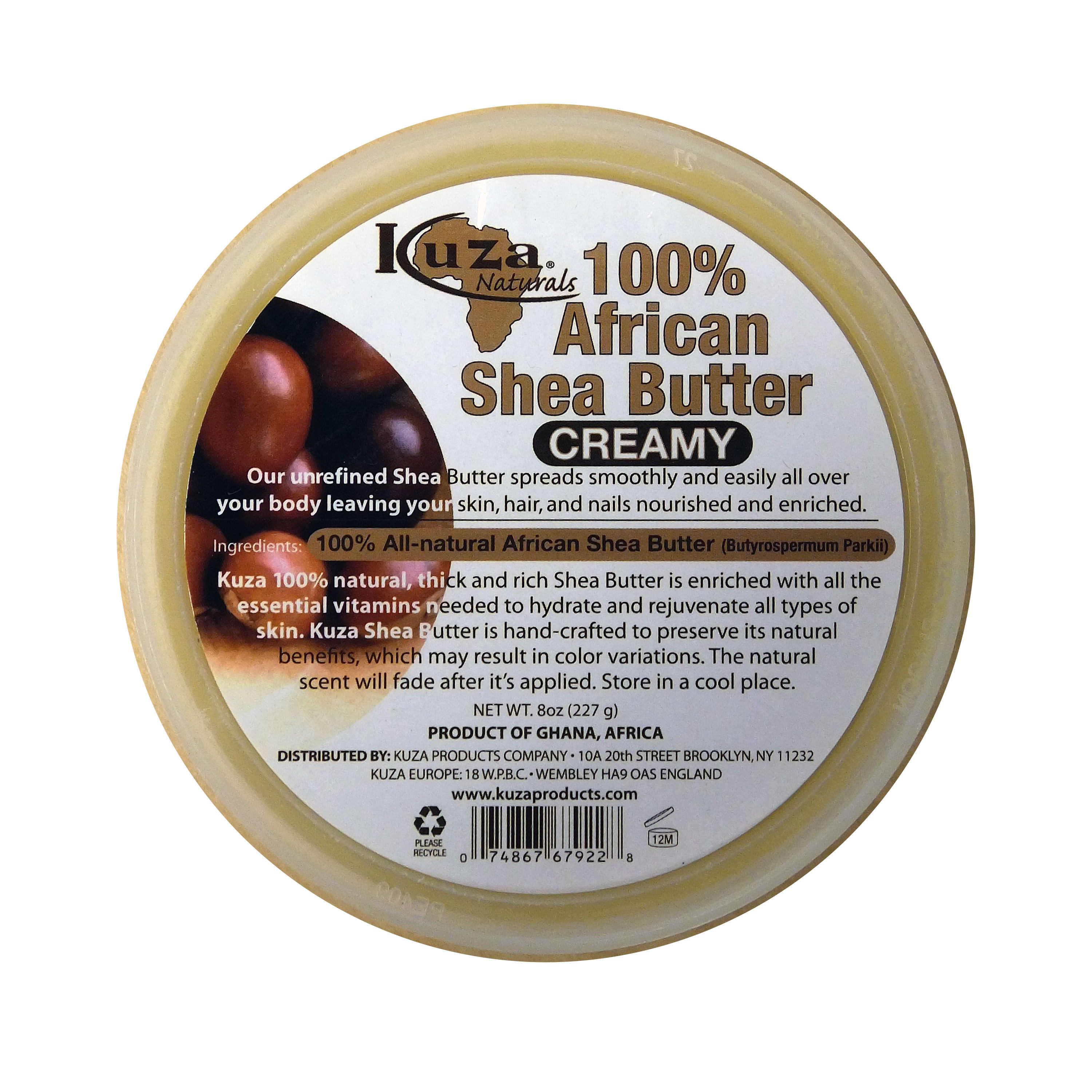 Kuza Shea Butter Creamy 8 oz