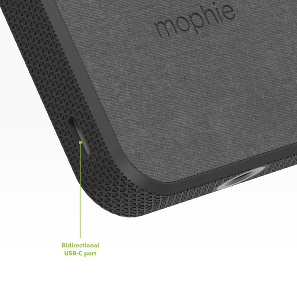 Snap+ Powerstation Stand 10,000 mAh Portable Charger with MagSafe Compatibility (Black) - ONLINE ONLY