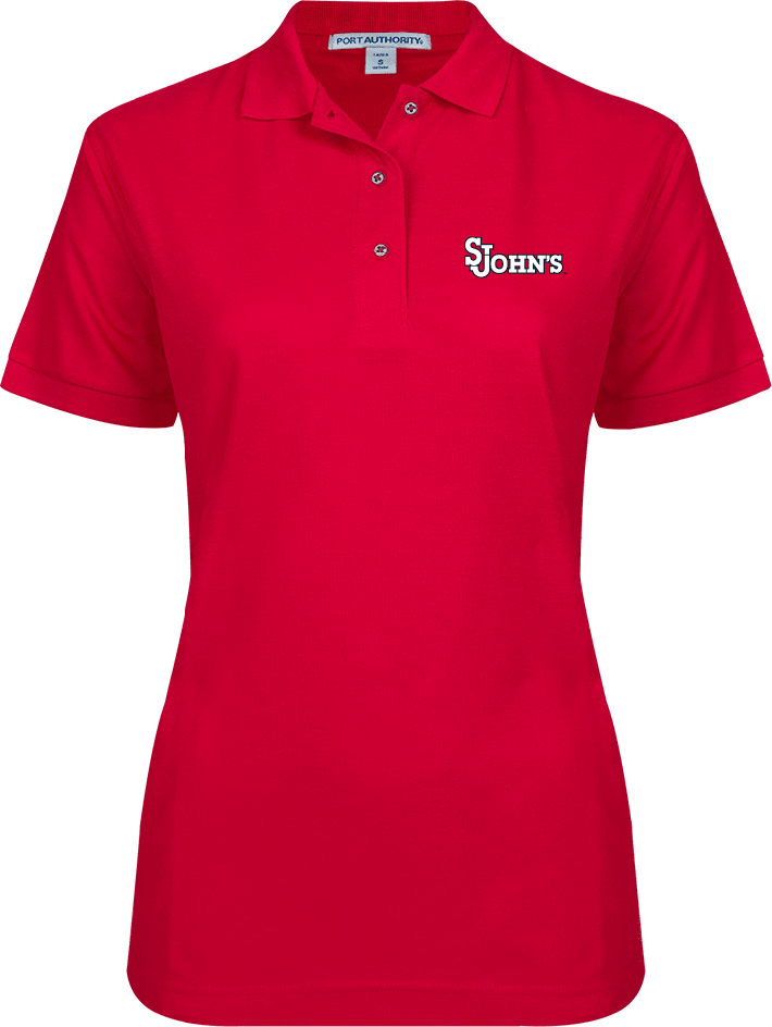 St. Johns Ladies Easycare Pique Polo St Johns - ONLINE ONLY