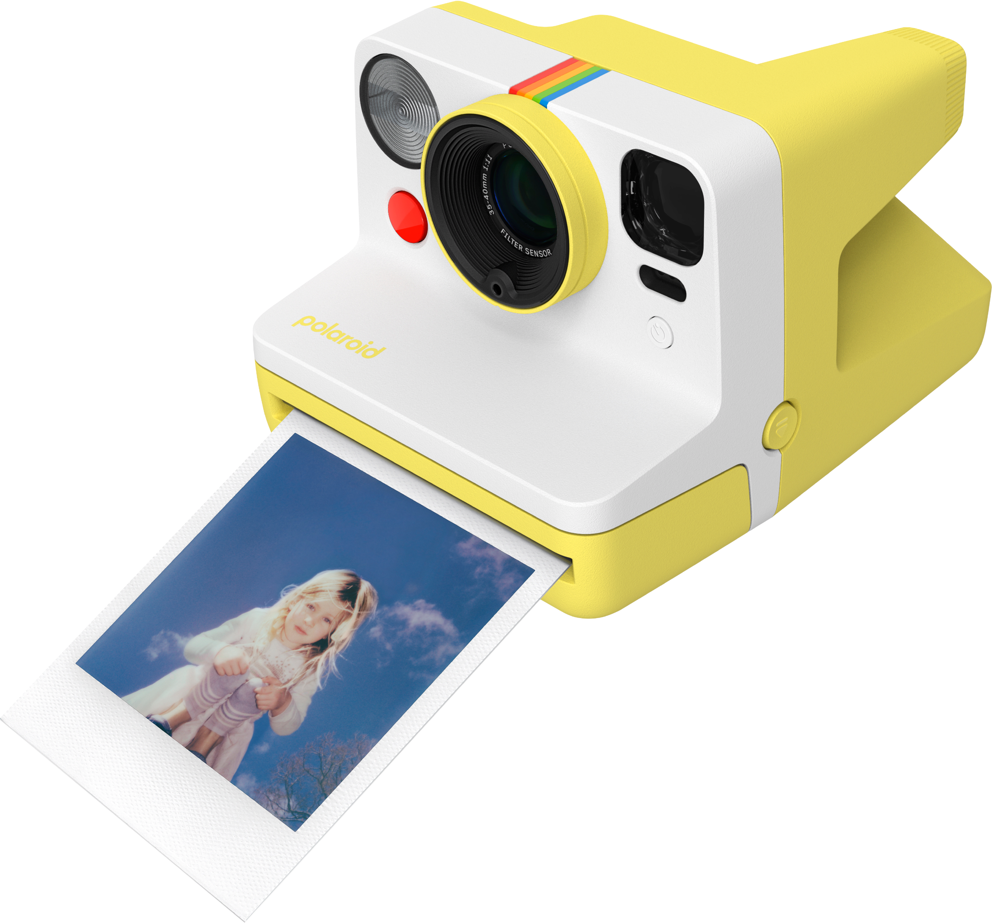Polaroid Now Generation 3 Instant Camera, Yellow - ONLINE ONLY