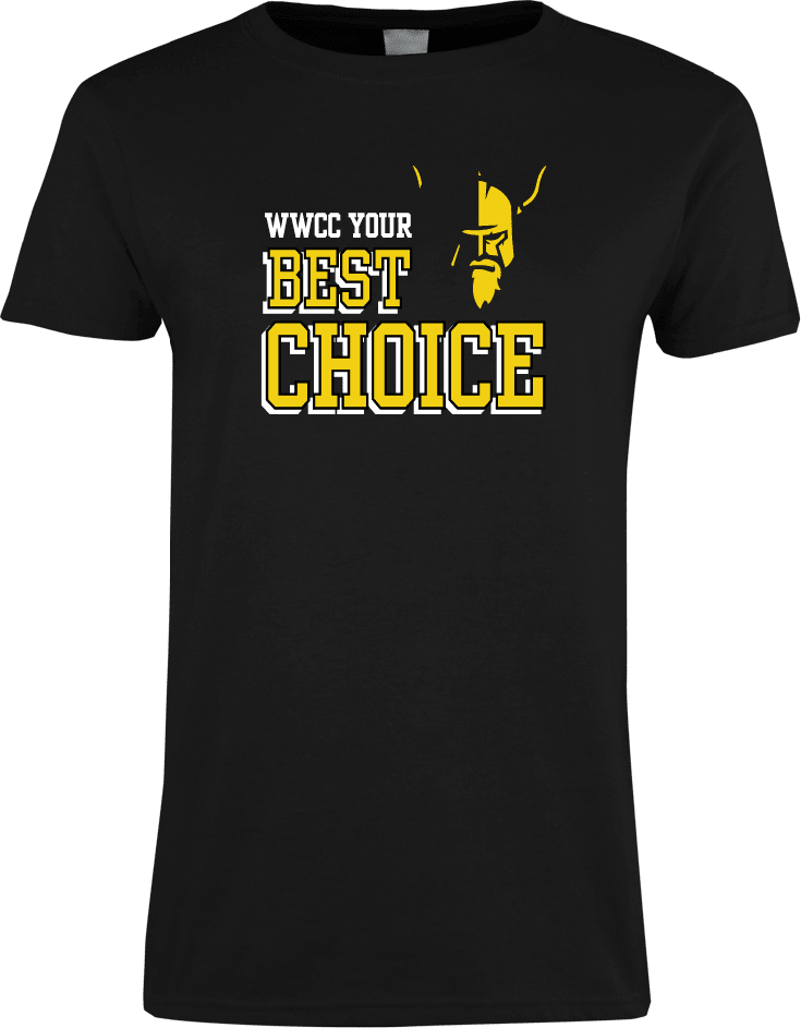 Walla Walla Womens Short Sleeve Tee WWCC Your Best Choice - ONLINE ONLY