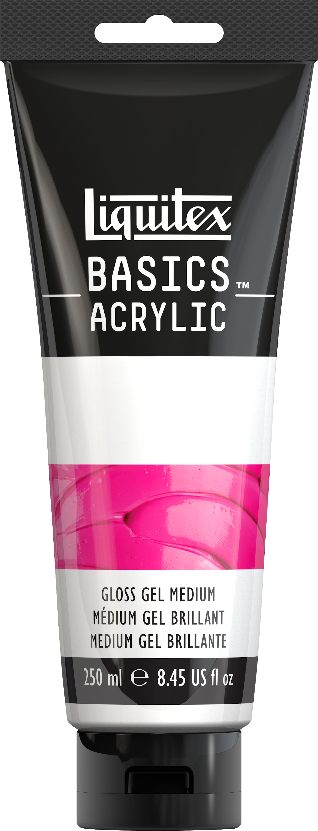BASICS GLOSS GEL MEDIUM 250ML TUBE