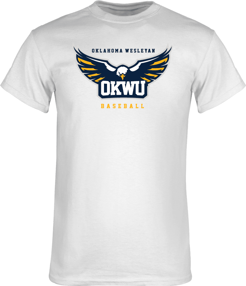 Oklahoma Wesleyan T Shirt Baseball - ONLINE ONLY
