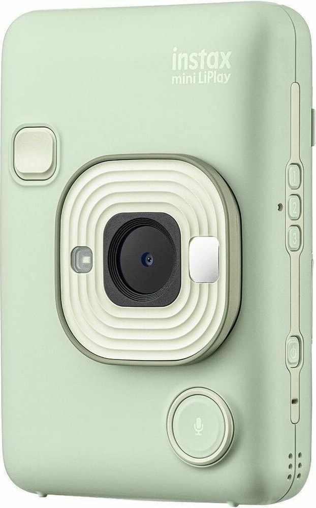 FUJI Instax LiPlay Hybrid Camera and Printer in Matcha Green - ONLINE ONLY