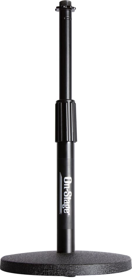 On Stage Desktop Microphone Stand (Black) - ONLINE ONLY