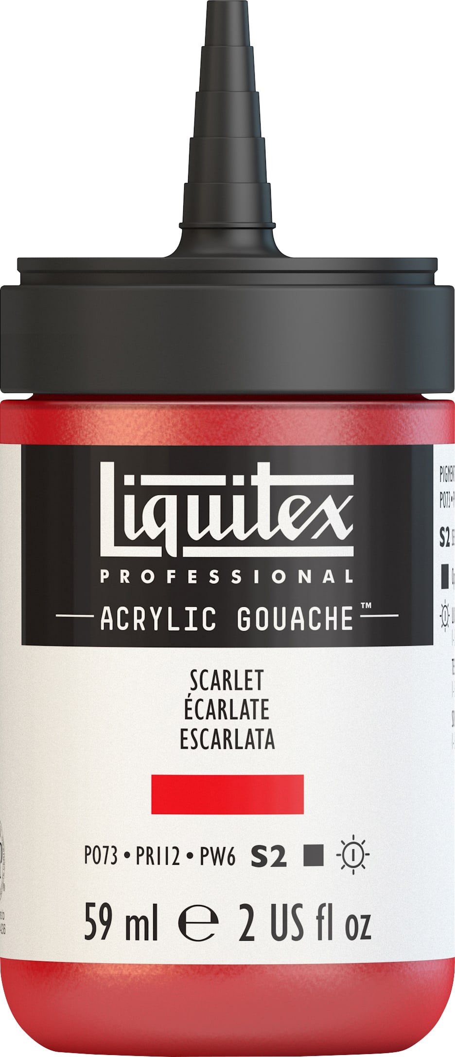 ACRYLIC GOUACHE 59ML SCARLET