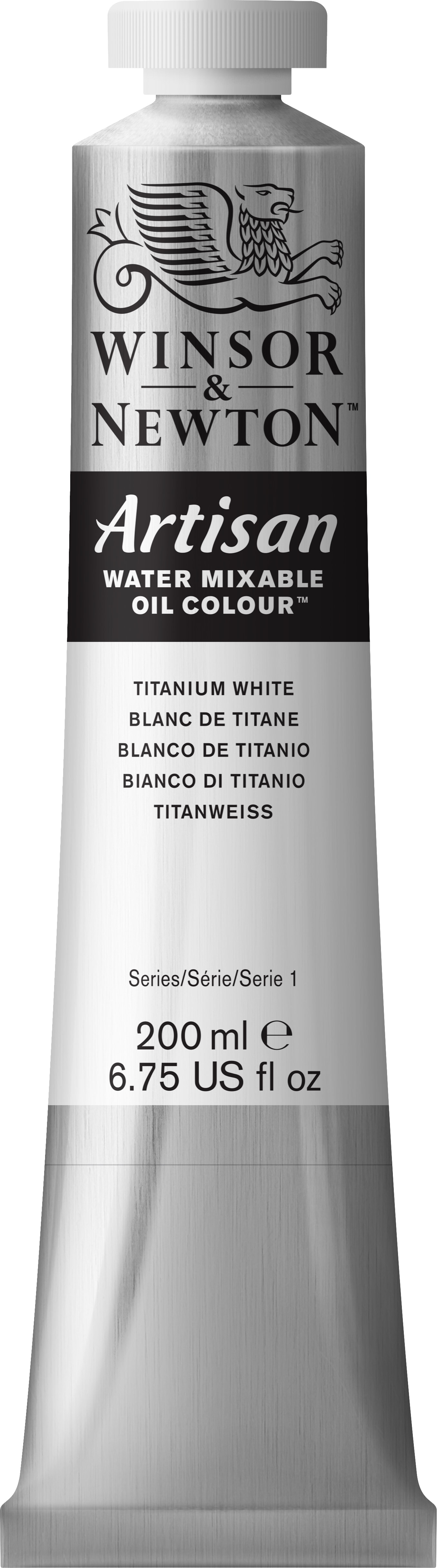 ARTISAN WATER MIXABLE OIL 200 ML TITANIUM WHITE