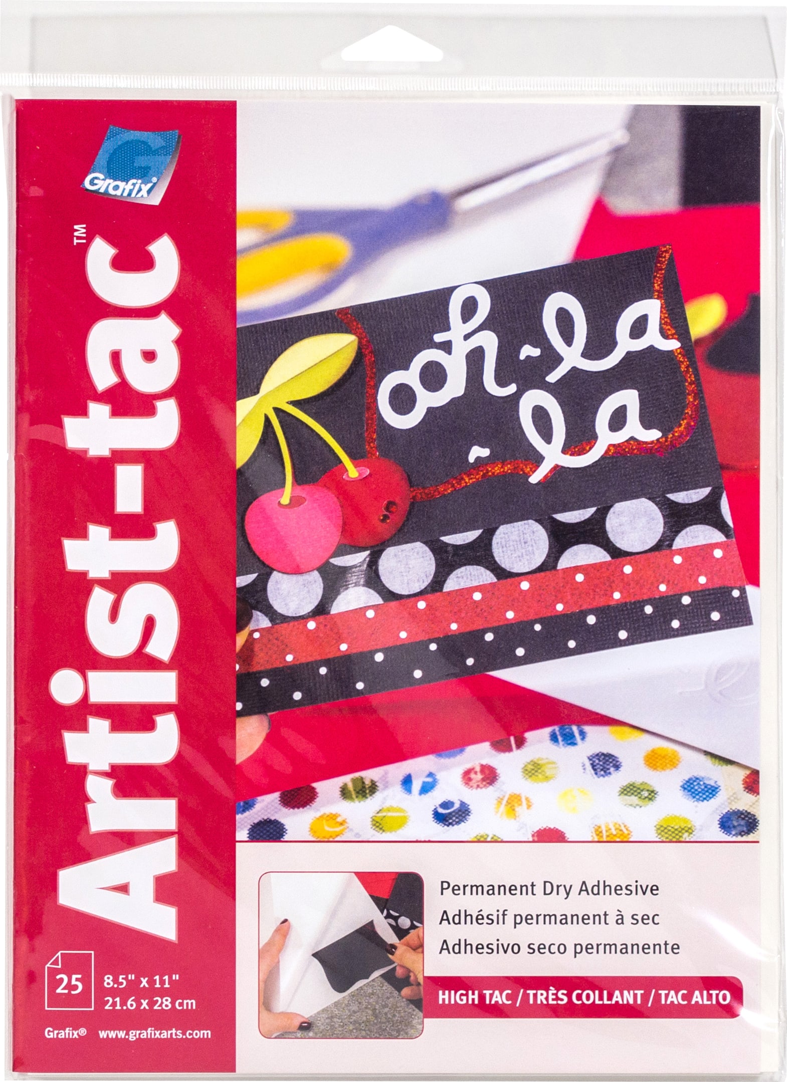 ARTIST TAC PERM 8.5X11
