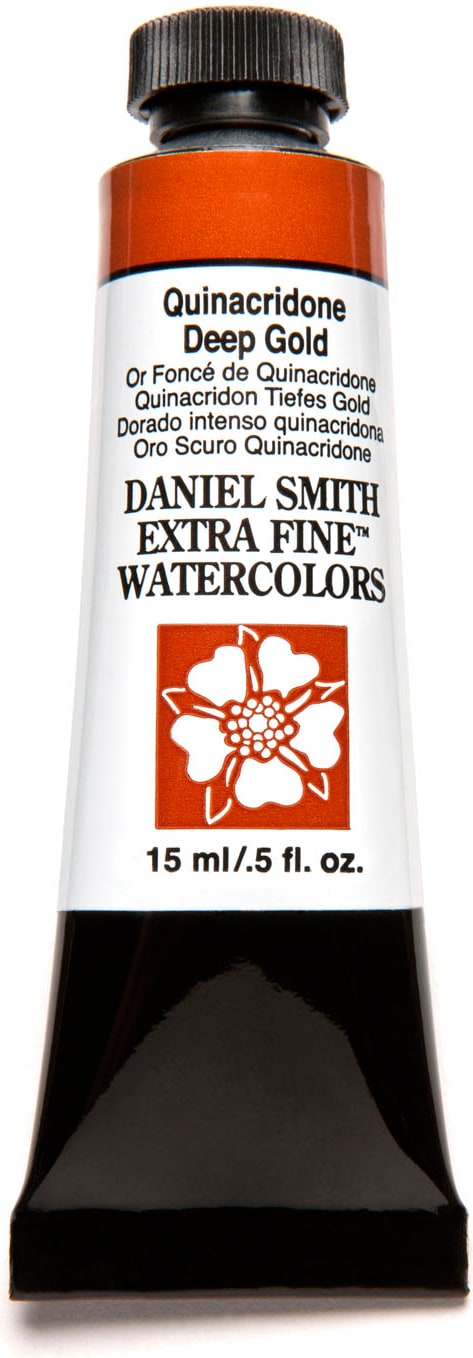 DANIEL SMITH WATERCOLOR 15ML QUINACRIDONE DEEP GOLD