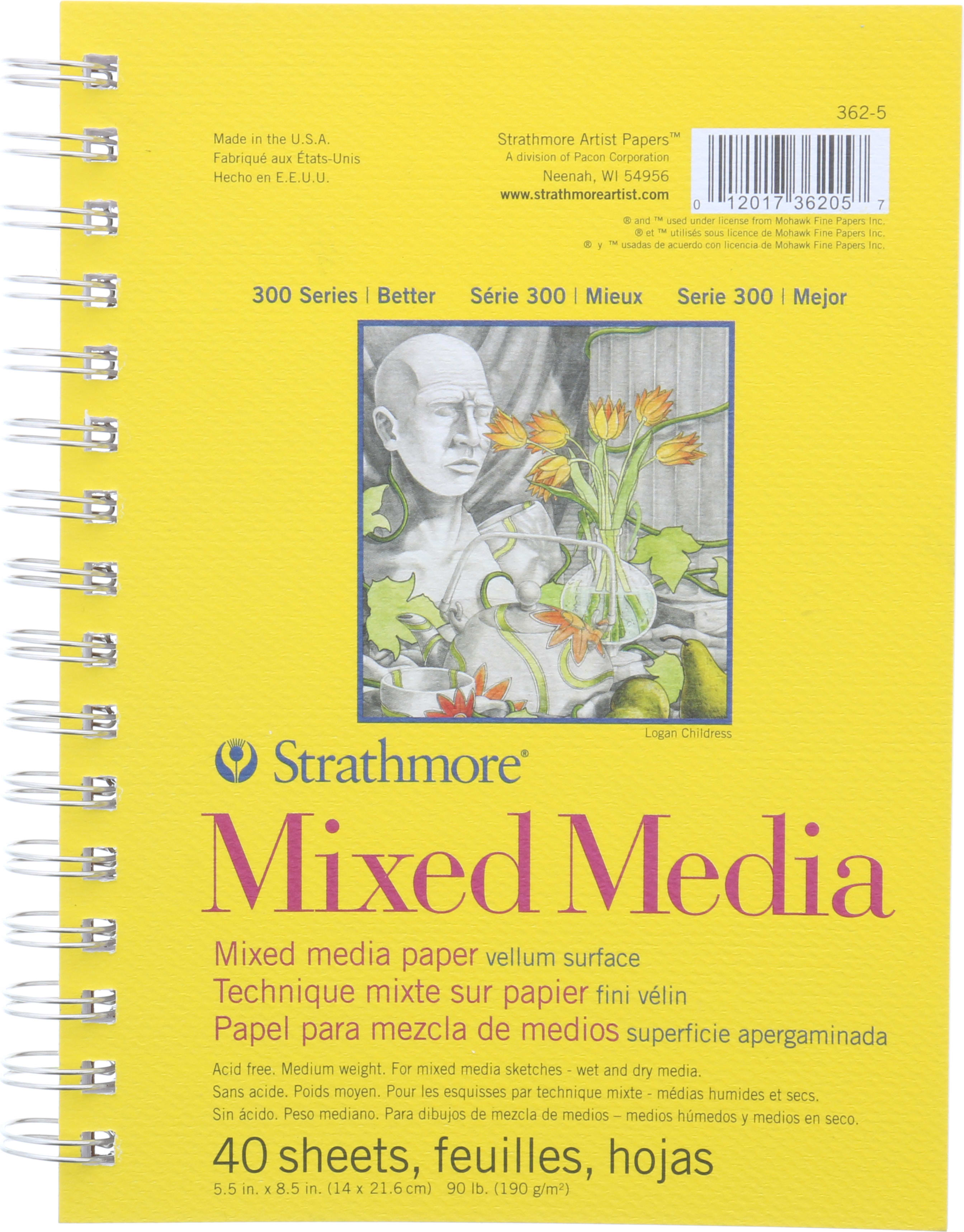 MIX MEDIA PAD90# 40SH 5.5X8.5