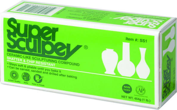 SUPER SCULPEY 1 LB PACK BEIGE