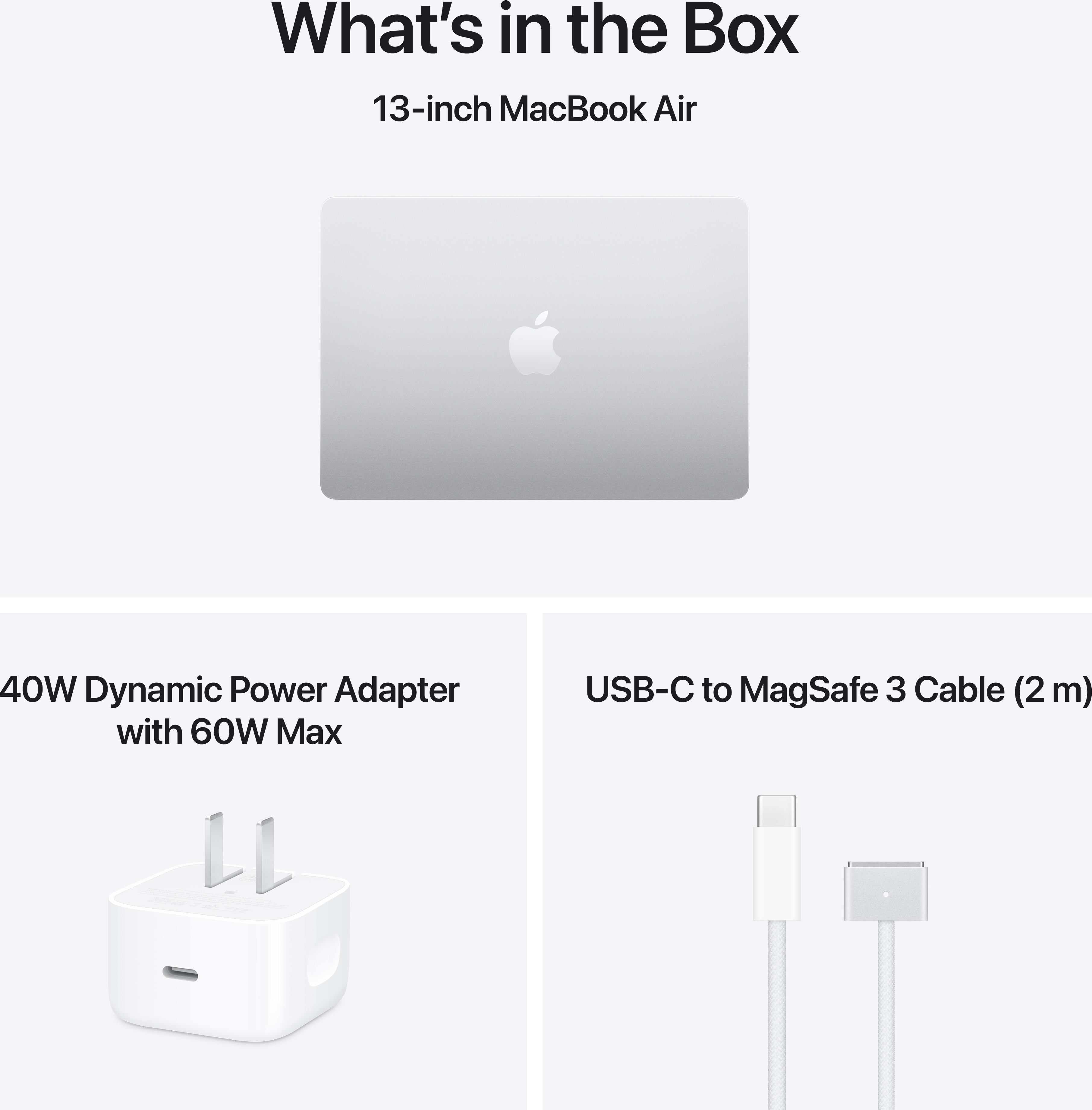 Apple 15-inch MacBook Air: Apple M5 chip with 10‑core CPU and 10‑core GPU, 24GB, 1TB SSD - Silver
