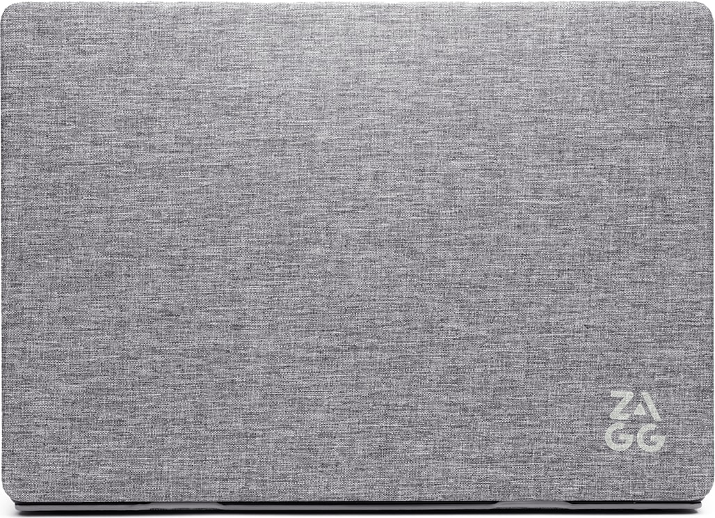 Zagg Hardshell/Fabric Case for Apple MacBook Air 13 (M2, M3) - Gray - ONLINE ONLY