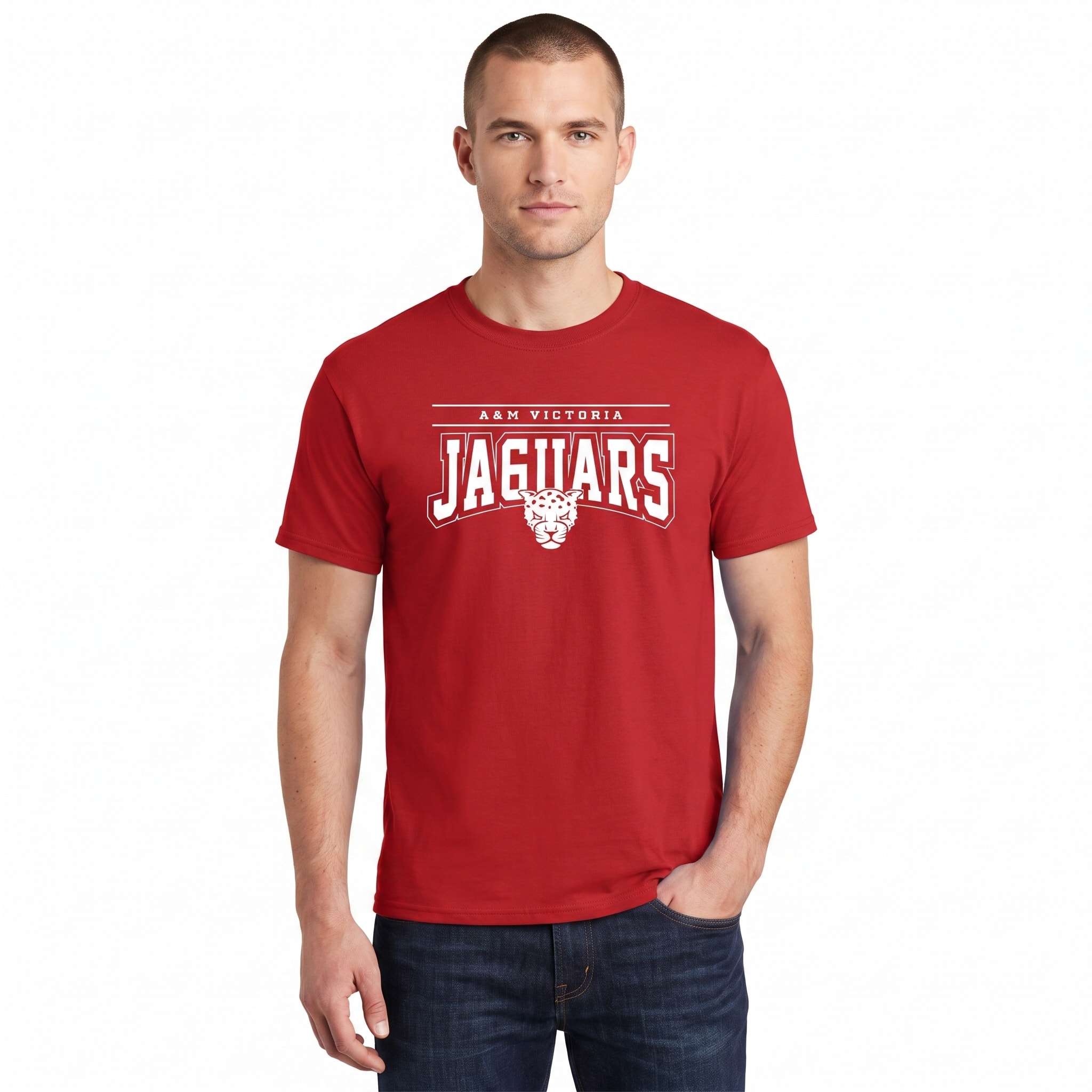 Texas A&M University Victoria Jaguars Short Sleeve T-Shirt