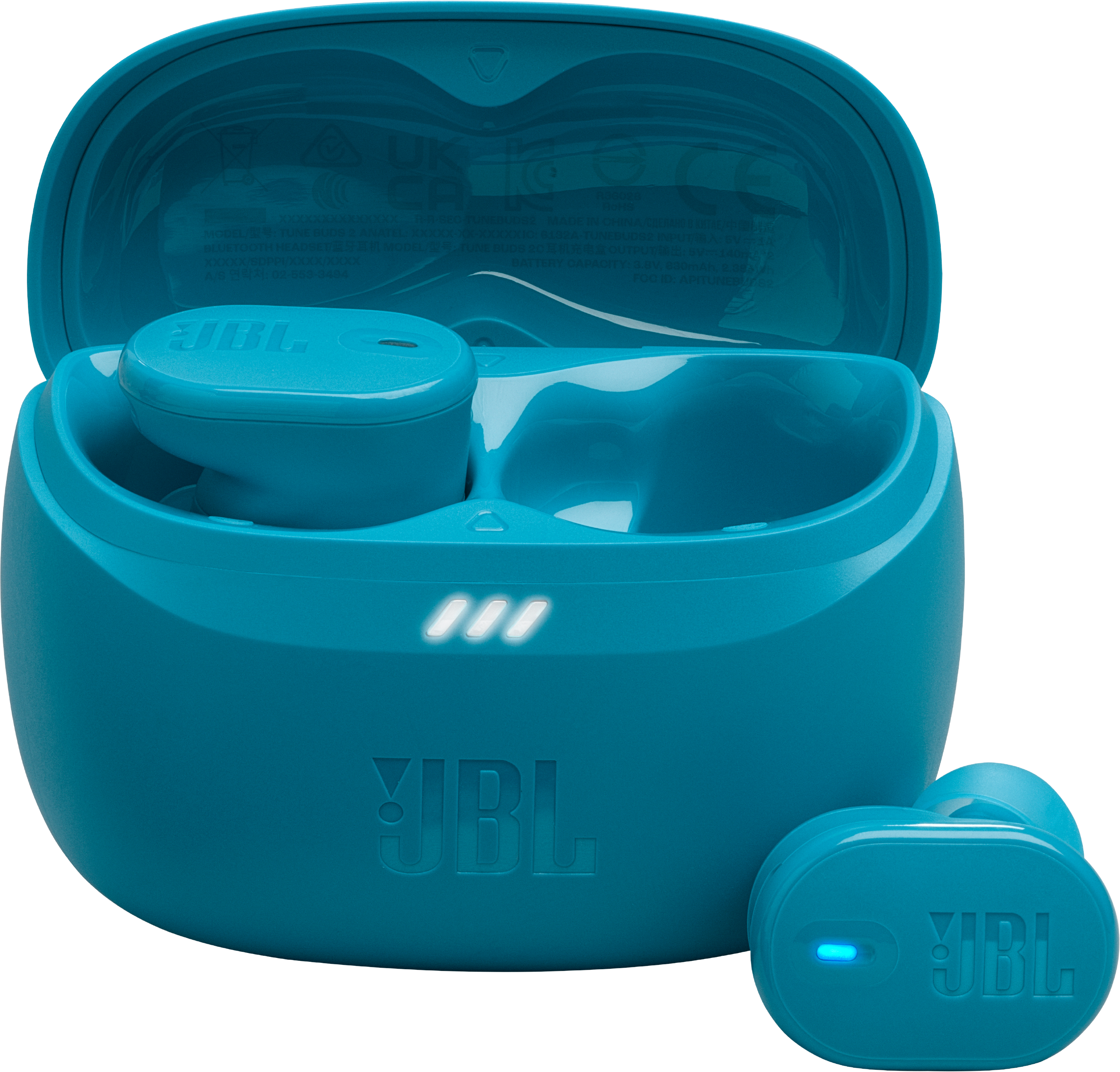 JBL Tune Buds 2 True Wireless Earbuds, Turquoise - ONLINE ONLY