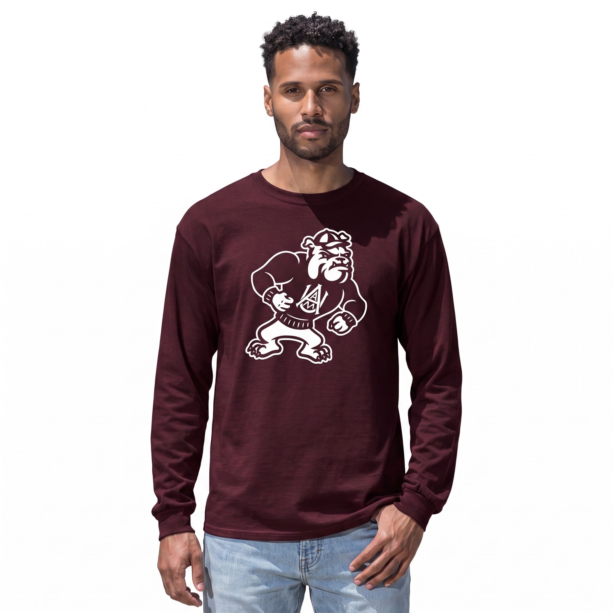 Alabama A&M University Bulldogs Long Sleeve T-Shirt